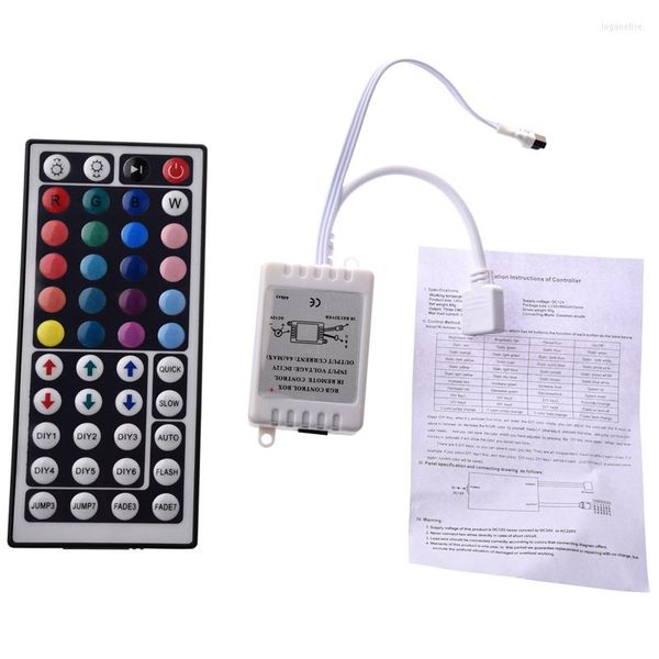 Télécommande Contrôleur IR 44 touches pour la bande lumineuse LED RVB