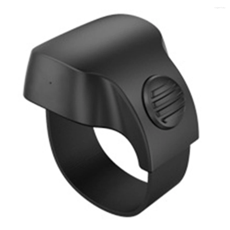 Télécommandes Portable MiNi Bluetooth 5.1 Téléphone Selfie Shutter Control Ring Wireless Smart Ring (Noir)