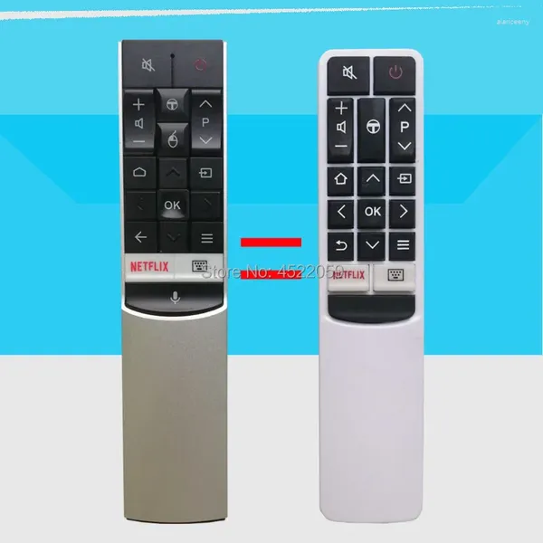 Télécommandes RC602S Contrôle avec bouton Netflix adapté aux séries TCL C70 et P60 .Xclusive X1 55dp660.55P6US.U55C7006.l43p6us.