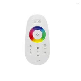 Télécommandes Écran tactile LED RGB / RGBW Contrôleur 2.4G Sans fil DC12-24V RF Contrôle pour / RGBW Strip