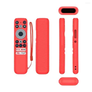 Télécommandes TV Control Silicone Cover pour TCL RC902N FMR1 Anti-chute Anti-poussière Housse de protection Contrôleur de manchon