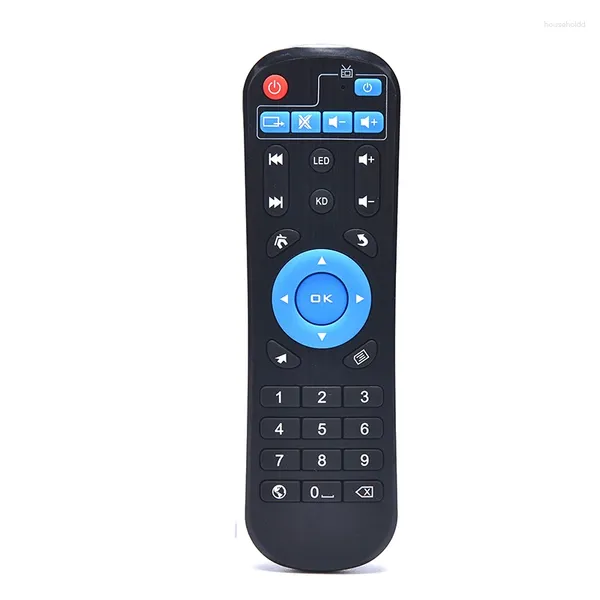 Controles remotos Reemplazo de control de caja de TV universal para T95 HK1 MX10 X88 X96 TX6 TX3 MX1 H50 H96 Android STB IR Controlador de aprendizaje