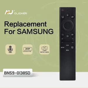 Télécommandes Voice BN59-01385D BN59-01385A Contrôle pour Samsung Smart TV Ultra HD Neo QLED Crystal UHD Series Remoto sans solaire