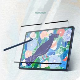 Film amovible pour Samsung Galaxy Tab S6 LLITE 10.4 S7 / 11 / Plus / Fe 12.4 S8 11 / Plus 2022 Paper Dessin Anti-Glare Screen Protector