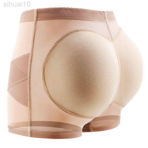 Coussinets amovibles Hip Enhancer Rembourré Push Up Panty Butt Lifter Shaper Faux Cul Beurres Contrôle Culotte Femmes Robe Sexy Sous-Vêtements L220802