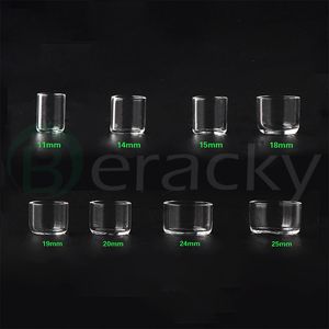 11 mm 14 mm 15 mm 18 mm 19 mm 20 mm 24 mm 25 mm verwijderbare kwarts inzetstuk Rookaccessoires voor platte top afgeschuinde rand Quartz Banger Nails Glass Bongs Dab Rigs Pipes