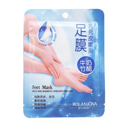 Enlever la peau morte revitalise les pieds soins des pieds masque exfoliant pour les callosités élimination nourrissante tendance réparation peau des pieds Quitar La Mascarilla Para Pies Con Piel Muerta