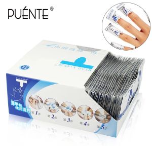 REPLOVER 200PCS / BOX GEL POSIRM REPLOVER LES LIPES METTES PAPES PAPIERS Nail Embouvrant Embouvrant en alumini