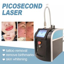 Draagbare picoseconde ND YAG laser koolstofpeeling tattoo pigmentatie verwijdering pico huid verjonging 755 nm 532nm 1064nm pigmentverwijdering voor schoonheidssalon