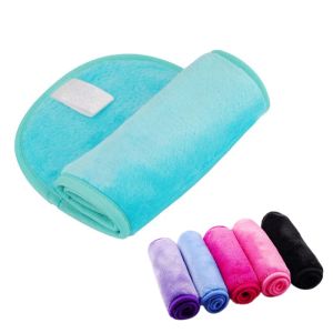 Tampons de dissolvant de maquillage de déménagement Réutilisables Coton Tax de maquillage Microfibre Microfibre Face Face Nettoyant Nettoyage Sinies Tenue de la peau Outils de beauté