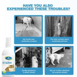 Removers Cat Afscheidingen Spray Safe Effective Pet Training Spray To Doming Clawing 150ml Cat Waspellents For Dogs Cats Fil