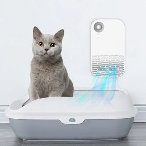 Removents Cat Litter Box Purificateur d'air Ozone Générateur PET ODOR ÉLIMINATEUR Stérilisation Stérilisation Déodorizante pour chat Cat Dog