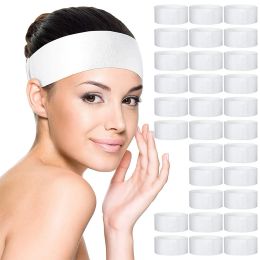 Removers Wegwerp Beauty Salon Make -up Haarband Nonwoven zachte huidverzorging Haarband Elastische spa -hoofdband Gezichtshoofden voor vrouwen Girl