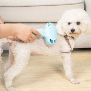 Remover pour chiens Brush pour animaux de compagnie électrique Repisser les chiens rechargeables Peigne pour nettoyage des cheveux pour chiens Repisser aspirateur