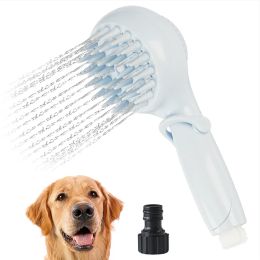 Removers de ducha de perro herramienta de baño masajeador de lavado de mascotas pulverizadores