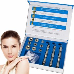 Dissolvants de remplacement et de baguettes de pointes de diamant de microdermabrasion, remplacements de têtes de machine de dermabrasion de diamant 3 baguettes 9 pointes