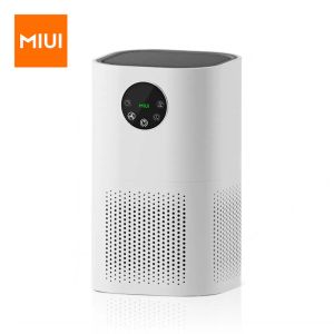 Removers Miui Air Purifier for Home Allergies Pets Haar in slaapkamer H13 True HEPA -filter 25dB Filtratiesysteem Schoonmakerijen eliminatoren