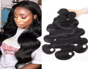 Remy Brazilian Body Wave Straight Wave Deep Deep Binky Curly Human Hair Extensions 100 non transformés brésiliens malais péruvien 4598104