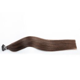 remy stick i tip menselijke haarextensions prebonded Hair Extensions Virgin Hair 16-24 inch 1G STAND 300 STRANDS Lot Pre-gebonden fusie Natuurlijke Italiaanse keratine