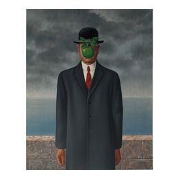 Rene Magritte The Great War Painting Poster Print Home Decor Framed of Unframed Photopaper Material