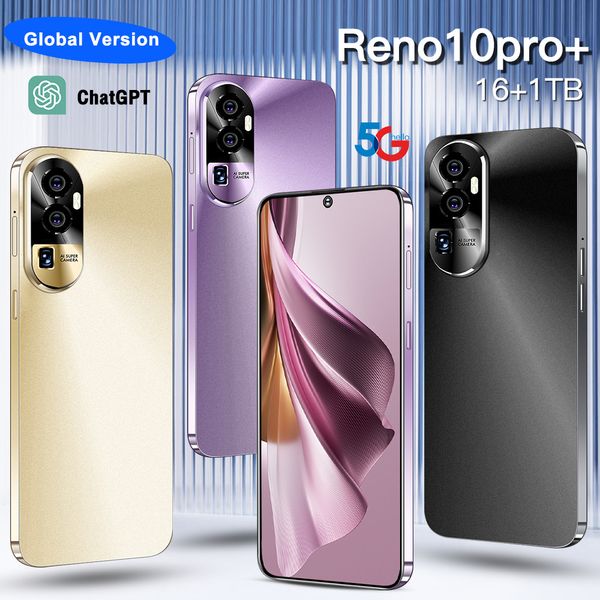 Reno10pro transfrontalière en stock 4G Nouveau smartphone Android de 6,53 pouces populaire 3 32 livraison du commerce extérieur d'usine