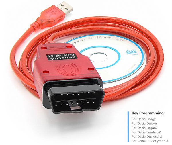 Programador Renolink OBD para Renault 1,87 ECU