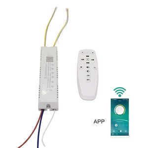 Reparatieonderdelen 2.4G intelligente LED-driver SF(40-60W)X4 240W voeding voor het repareren van plafondlampen, kroonluchters enz.