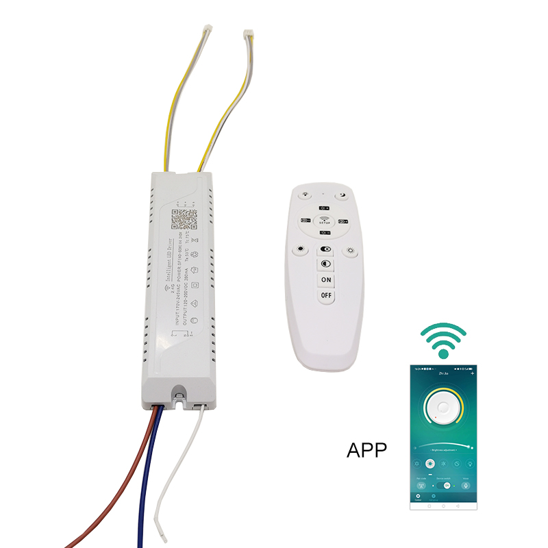 Parti di riparazione Driver LED intelligente 2.4G SF(40-60W)X4 Alimentatore 240W per riparare lampade da soffitto, lampadari ecc.