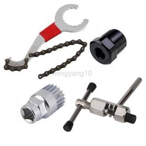 Reparatie Tools Fiets Tool Sets Kits Bike Chain Crank Wheel Extractor Outdoor Fietsen Pedaal Remover Puller MTB As HKD230807