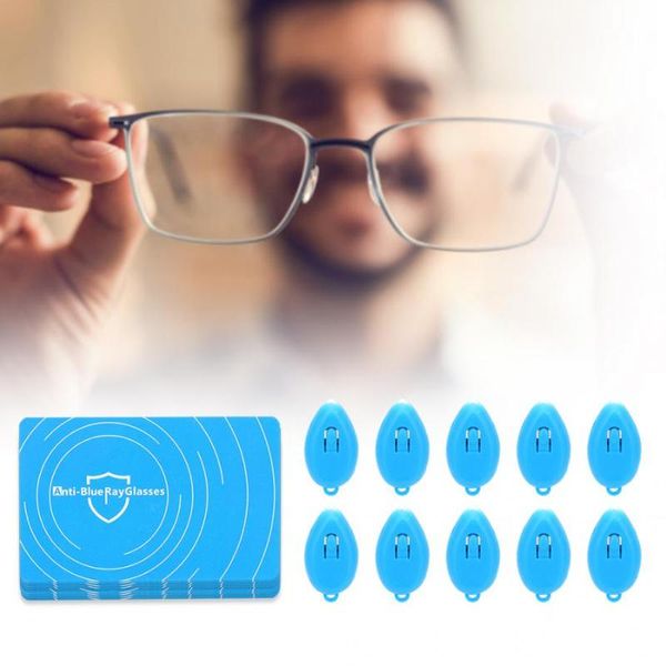 Kits de herramientas de reparación, 10 unidades, tarjeta de detección de prueba de luz azul Anti-profesional, generador azul, gafas, bolígrafo para lentes