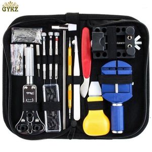 Reparatie Tools Kits 147 % Watch Link Pin Remover Watchmaker Case Opener Tool Kit Set Spring Bar Horlogemaker GereedSchap1155T