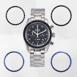 Reparatiehulpmiddelen Kits 38,5 mm OM -horloge -ring aluminium ring inzetstuk voor speedmaster 39 mm Case Accessoires Binnendiameter 34 mm HELE22