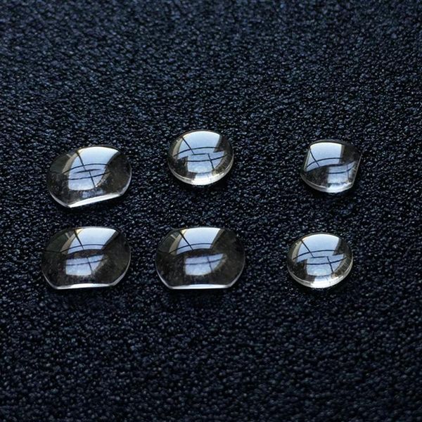 Kits d'outils de réparation Date fenêtre cristal minéral calendrier loupe pièces de montre carré 7 0 5 5mm 5 5 4 5mm 4 5 3 5mm rond 4266m