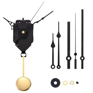 Repair Tools & Kits DIY Pendulum Clock Movement Mechanism With 3 Pairs Different Hands Quartz Shaft Wall Kit Parts Replacement