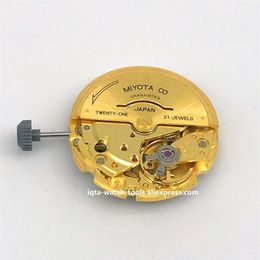 Kits d'outils de réparation d'origine japonaise pour MIYOTA 8200 8205 8215, mouvement automatique, 21 bijoux, pièces de rechange de montre Double Si257t