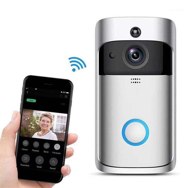 Kits de herramientas de reparación Smart Video Wireless WiFi DoorBell IR Visual Camera Record Watch Tool Sistema de seguridad para el hogar O 16256l