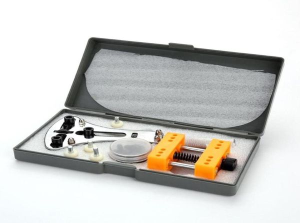 Outils de réparation kits kit de montre Kit de retour en arrière clé outil de clé de travail de l'ouvreur et du boîtier Changement d'outil Batterie Horaire 4057421