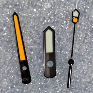 Kits d'outils de réparation montre modifier les pièces Orange noir SPB185 187J1 main lumineuse adapté au mouvement automatique NH35 36 230410