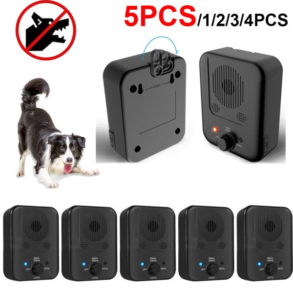 Repelentes 15CS Pet Puppy Anti corteza supresor ultrasónico al aire libre Anti ruido perro repelente herramientas dispositivo de entrenamiento para perros productos para mascotas