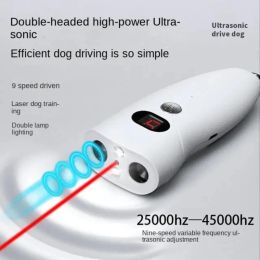 Weerspoelen 2023 Nieuwe highpowered Silent Dog Repeller Automatische training krachtige ultrasone oplaadbare accessoires