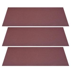 Répulsifs 3pcs papier de verre de remplacement de planche à gratter pour chien pour bac à litière de chat 60 80 120grit lime à ongles de chat papier de verre auto-adhésif 20 x 10 pouces