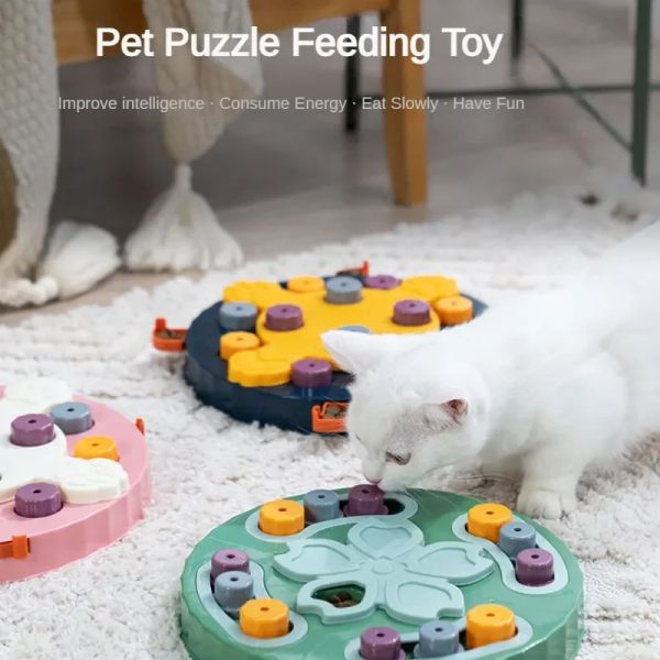 Repulsents Chog Cat Puzzle Toy Feeder lent augmentation