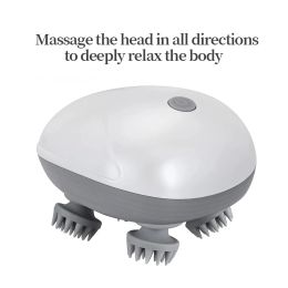 Répulsifs électrique chat masseur corps masseur soins de santé détendre épaule cou tissu profond tête cuir chevelu Massage pétrissage dispositif vibrant