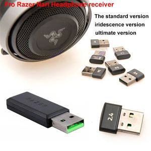 Vervangende accessoires voor het combineren van USB 2.4G -ontvanger met Razer Nari Ultimate/Essential/IridesScence Wireless Gaming Headsets 240507