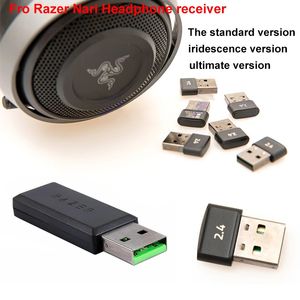 Vervangende accessoires voor het combineren van USB 2.4G -ontvanger met Razer Nari Ultimate/Essential/IridesScence Wireless Gaming Headsets 240411