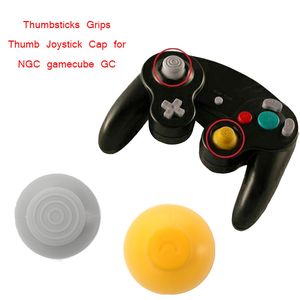 Capuchons de capuchon de manette de manette analogique de remplacement pour manette Gamecube NGC GC Joysticks gauche et droit Thumb sticks DHL FEDEX EMS FREE SHIP