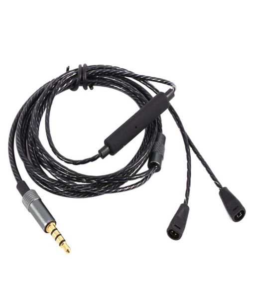 Câble Audio de remplacement, Jack 35mm, avec contrôle du Volume, câble pour casque d'écoute, IE8, IE80, IE8003639189