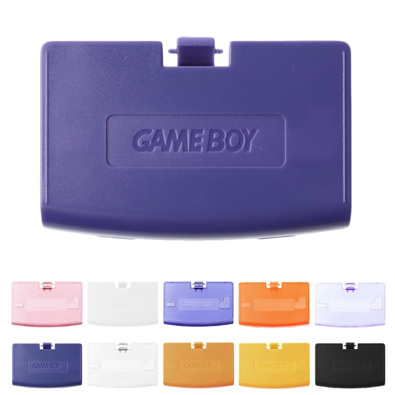 Tampa da bateria de substituição Porta de tampa para a porta dos fundos da casca para o acessório de reparo da capa para Gameboy Advance for GBA