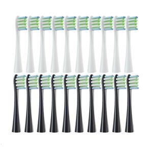 Têtes de pinceau de remplacement pour Oclean X Pro Z1 One Air 2 SE SONIC ELECTRICE BRUSHE Soft Dupont Bristle Bristle 10 PCS 231222