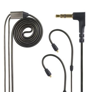 Ersatzkabel mit Mikrofon für Sennheiser IE300 IE600 IE900 akg N5005 Upgrade-Kopfhörerkabel 2,5 mm/3,5 mm/4,4 mm blankes, wiederverwendbares Kabel